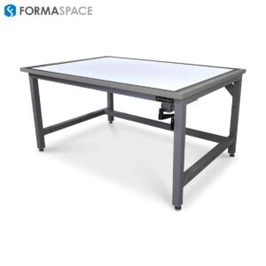 Height Adjustable Drafting Table with Lighted Surface