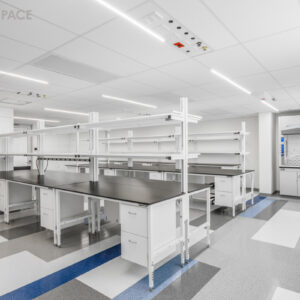 Smartlabs Modular Back-to-back Workbenches & Fumehoods