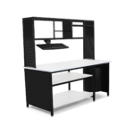 black benchmarx with upper and lower storage