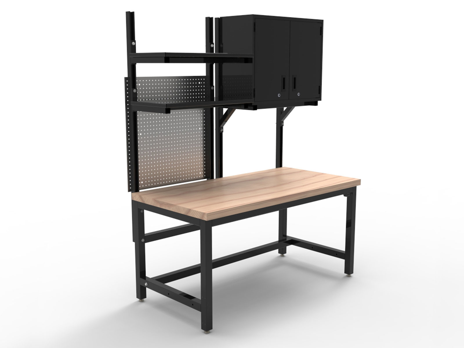 maple top material handling workstation