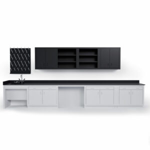 RGX Modular Casework with Upper Storage Units