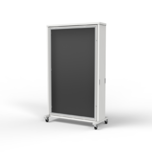 Mobile 2D Art Display Storage Unit