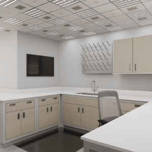 RGX Modular Casework for an R&D Lab in the Automotive Industry